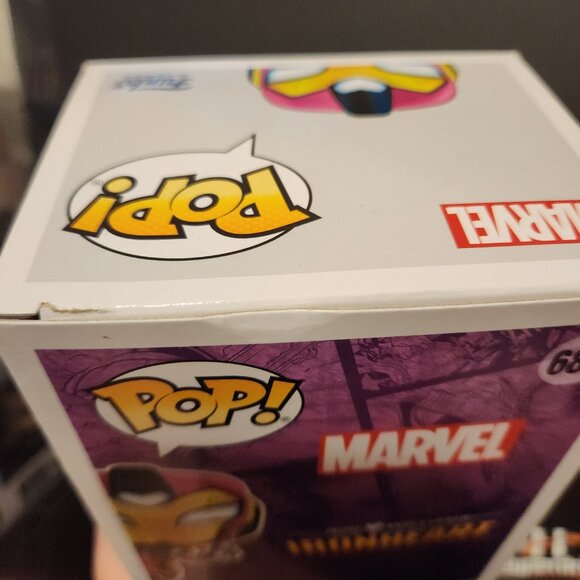 Marvel Ironheart Glow in the Dark CHASE Funko PoP Vinyl Figure #687 - Picture 8 of 9
